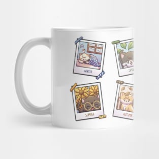 Cats and Polaroids Mug